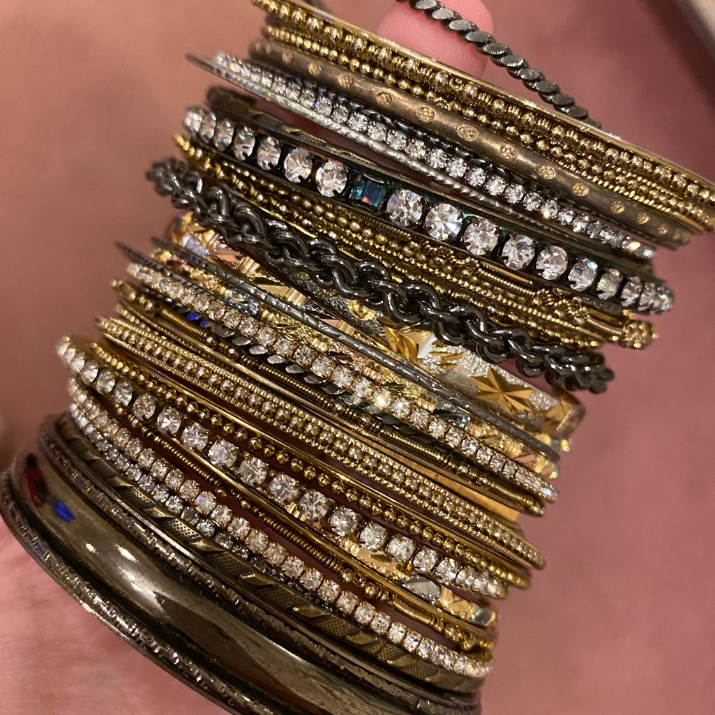 Extensive Bangle Collection
